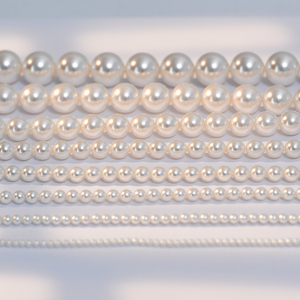 进口施家人造2-12mm白色5810全孔/5818半孔水晶珍珠650色diy配件