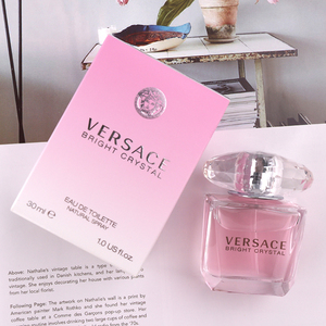 Versace/范思哲晶钻女士香水EDT 粉钻明亮香恋水晶淡香水淡雅香味