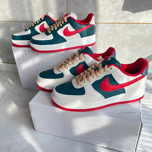 耐克空军一号定制款 nike air force1 by you 男女复古运动情侣鞋