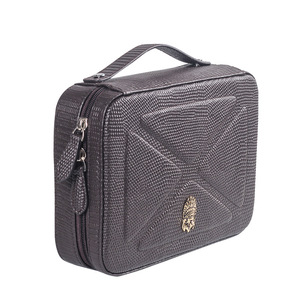 鲁宾斯基烟斗包套装多功能便携蜥蜴纹4斗包大容量旅行手提包