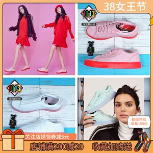 adidas sleek 三叶草杨幂果冻糖果色运动鞋 bd7475 ee8611 ef0776
