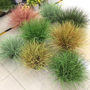 仿真小草景观制作假草植物绿草软装道具草丛装饰造景塑料假花草堆