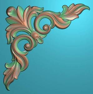 21 欧式角花 洋花角 装饰 三角花 木雕 浮雕