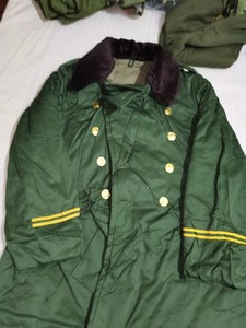 1990年83式87式武橄榄绿棉大衣老式棉大衣加厚长款退役库存真品
