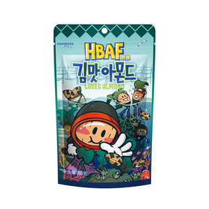 芭蜂HBAF韩国进口零食汤姆农场蜂蜜黄油扁桃仁芥末味杏仁坚果
