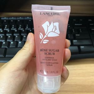 lancome兰蔻新品清莹玫瑰果冻补水面膜 免洗蜜糖磨砂啫喱50ml现货