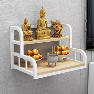 墙上壁挂式供神架家用佛龛供佛台神龛经济型观音财神爷供奉摆放台