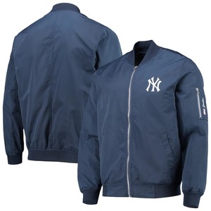 美国mlb代购正品白袜洋基老虎队拉链夹克棒球服外套男上衣ny