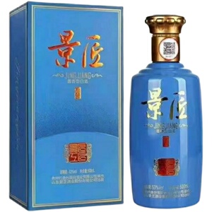 景芝景匠私藏 钓鱼台出品500ml*6瓶整箱53度酱香型白酒礼盒