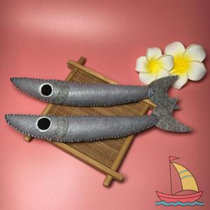 【扬帆起航】不织布布艺成品/秋刀鱼/儿童手工玩具过家家仿真食物