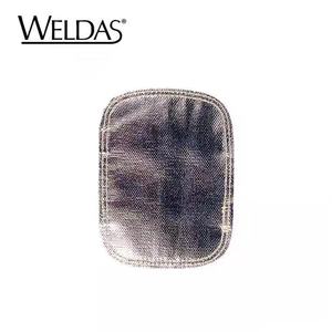 WELDAS威特仕44-3008电焊手套反射铝护手盾火花隔热工业焊工牛皮