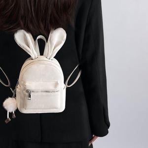 香港代购大容量包包女式2024新款夏天高级感小众双肩背包可爱书包