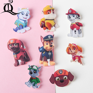 俊帆玩具淘宝汪汪队卡通胸针徽章 云宝乐迪别针紫悦胸牌铠甲勇士