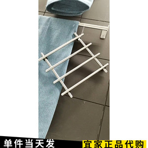 宜家IKEA兰普丽 锅垫锅架隔热垫厨房餐具架垫物架不锈钢国内代购