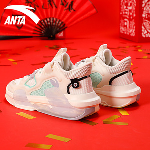 安踏女鞋霸道3.0休闲鞋女2023新款潮流鞋子女生时尚运动鞋老爹鞋
