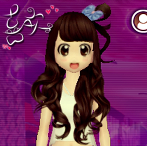 au劲舞团蓝兰 女发/女头发型一个月 永久拍3 新款yy搭配