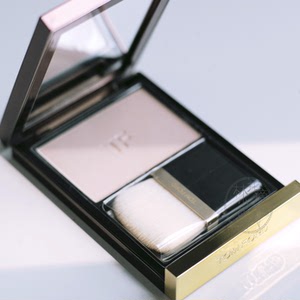 现货专柜tom ford tf透明定妆蜜粉饼冰皮蜜粉饼带刷子9g粉黄一白