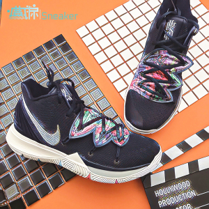 nike耐克kyrie欧文5代灵魂之眼星空男子实战缓震篮球鞋ao2919-900