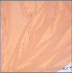 真丝（双绉桔黄色0.82米）丝绸桑蚕丝围巾面料服装布料纯色田园