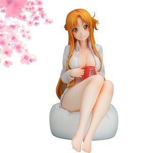 亚丝娜坐姿手办刀剑神域结城明日奈美少女动漫二次元模型摆件玩具