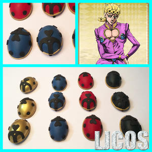 【ljcos】jojo的奇妙冒险 乔鲁诺 乔巴纳瓢虫配饰cosplay道具