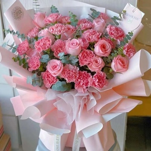 母亲节鲜花速递六安花店同城配送玫瑰康乃馨花束送妈妈生日告白花