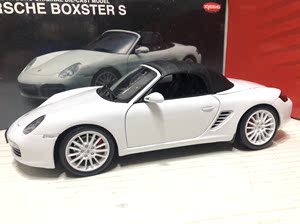 京商kyosho 1/18 保时捷 博克斯特 987 boxster s 陶瓷白 绝版