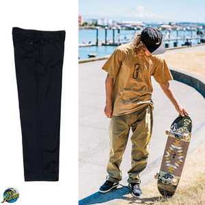 antiskater 工装宽松大直筒 耐磨弹力休闲 钻石滑板 街头长布裤子