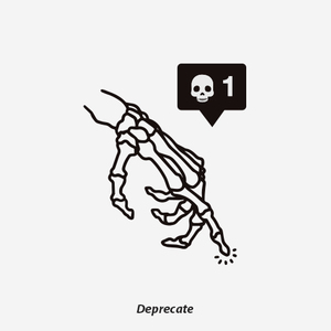 骷髅手纹身贴