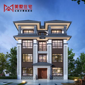 四层别墅设计图纸全套新农村