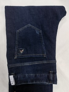 明顿男裤N3172牛仔裤高腰弹力直筒长裤专柜正品2021秋冬新款蓝色