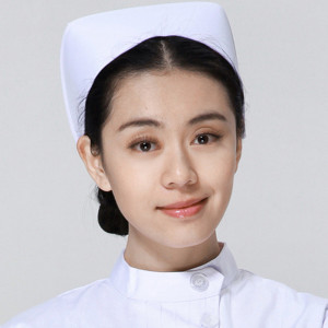 特价加厚白粉蓝护士帽一横杠护士长帽子一斜杠护师燕尾帽医护制服