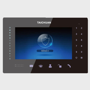 太川楼宇对讲门铃分机室内机tc-2000mh-r1彩色可视通用2000系列