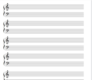 百红商贸淘宝备课乐理和声题五线谱本活页本子音符内芯线圈替芯音乐