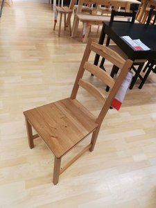 宜家国内代购 约克马克椅子餐椅靠背椅高背椅欧式就餐椅实木椅