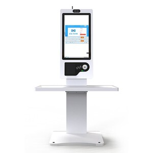 爱宝零售刷脸支付自助收银机一体机超市商场水果生鲜称重结算终端