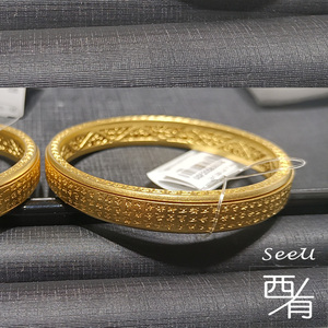 周大福心经手镯黄金