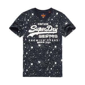 专柜正品 Superdry/极度干燥 男女中性潮流泼墨短袖T恤 原319