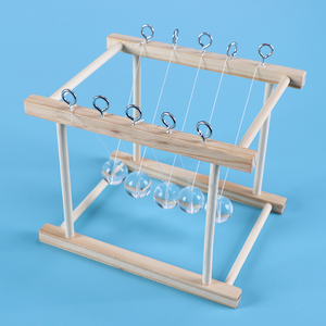 牛顿摆diy 科学实验教玩具科技小制作发明创意永动球撞球拼装模型