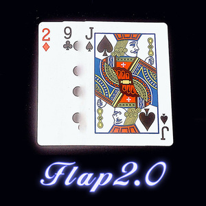 视觉化Flap Card2.0 无痕变牌带锁定 扑克魔术道具 抖音周杰伦