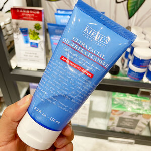 kiehls科颜氏旗舰店官网高保湿洗面奶无油清爽洁面乳啫喱男150ml