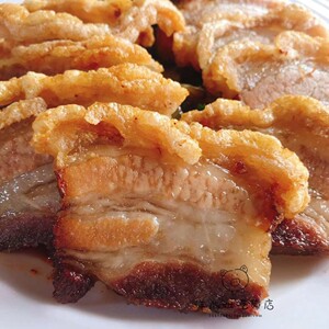 云南烤猪肉油炸脆皮肉三线肉烤制五花肉 脆皮肥肉猪肉200g