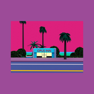 美式加州洛杉矶蒸汽波街景海报citypop音乐爵士画报贴画贴墙装饰