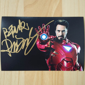 小罗伯特唐尼签名