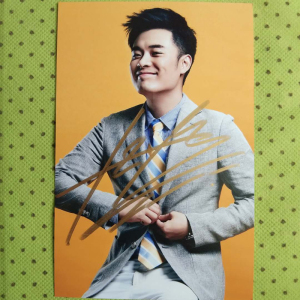 陈赫亲笔签名照片整套不一款现货照片6寸周边跑男内地明星双十二