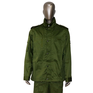 正品87陆冬作训服军绿涤卡拉链迷彩服老式军装劳保电焊工作服