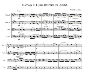 费加罗的婚礼总谱