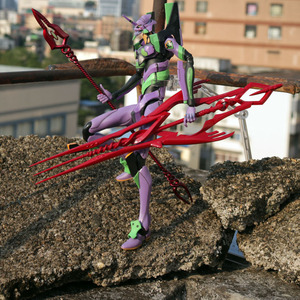 新世纪eva模型周边十三号初号机战士模型装备盖乌斯之枪武器道具