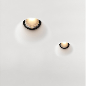 智能无边框射灯石膏灯家用嵌入式吊顶客厅卧室过道玄关圆方形筒灯