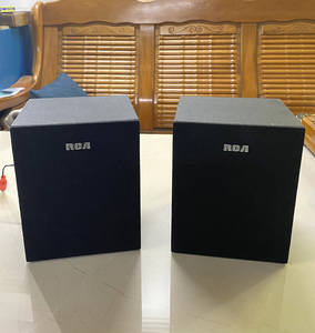 出口rca 4寸木质低音炮对副音箱卫星音箱无源左右中高音音响